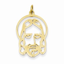 14k Gold Jesus Charm hide-image