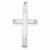 14k Gold White Cross Charm hide-image