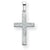 14k Gold White Cross Charm hide-image