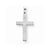 14k Gold White Cross Pendant, Pendants for Necklace