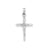 INRI Crucifix Charm in 14k White Gold