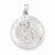 14k White Gold Saint Christopher Medal pendant, Adorable Pendants for Necklace