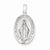 14k White Gold Miraculous Medal pendant, Dazzling Pendants for Necklace