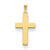 14k Gold Cross Charm hide-image