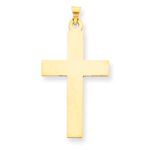 14k Gold Cross Charm hide-image