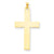 14k Gold Cross Charm hide-image
