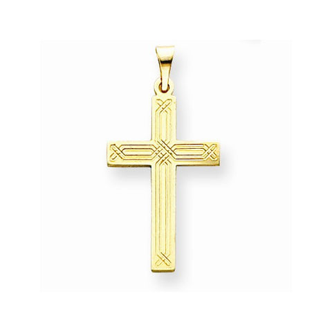 14k Gold Cross Pendant, Adorable Pendants for Necklace