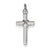 14k White Gold Cross Charm hide-image