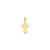 Eastern Orthodox Cross Charm in 14k Gold