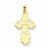 14k Gold Eastern Orthodox Cross pendant, Delightful Pendants for Necklace