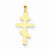 14k Gold Eastern Orthodox Cross pendant, Gorgeous Pendants for Necklace