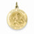 14k Gold Saint Andrew Medal Pendant, Pendants for Necklace