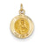 14k Gold Saint John Medal Charm hide-image