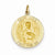 14k Gold Saint John Medal Pendant, Pendants for Necklace