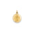 Saint John Baptist Medal Charm in 14k Gold