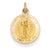 14k Gold Saint John Baptist Medal Charm hide-image