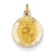 14k Gold Saint Gerard Medal Charm hide-image