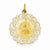 14k Gold Our Lady Of The Assumption Medal Pendant, Pendants for Necklace