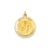 Matka Boska Medal Charm in 14k Gold