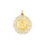 Matka Boska Medal Charm in 14k Gold
