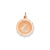 Saint Christopher Medal Charm in 14k Rose Gold