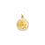 Our Lady of Fatima Medal Charm in 14k Gold