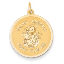 14k Gold Saint Joseph Charm hide-image