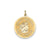 Saint Anthony Medal Charm in 14k Gold