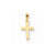 14k Gold Cross Pendant, Dazzling Pendants for Necklace