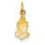 14k Gold Praying Hands Charm hide-image