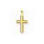 14k Gold Laser Designed Cross Pendant, Appealing Pendants for Necklace
