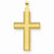 14k Gold Laser Designed Cross Pendant, Dazzling Pendants for Necklace