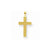 14k Gold Laser Designed Cross Pendant, Beautiful Pendants for Necklace