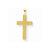 14k Gold Laser Designed Cross Pendant, Delightful Pendants for Necklace