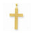 14k Gold Laser Designed Cross Pendant, Exquisite Pendants for Necklace