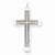 14k White Gold Laser Designed Cross pendant, Lovely Pendants for Necklace
