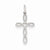 14k White Gold Laser Designed Cross Pendant, Delightful Pendants for Necklace