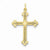 14k Gold Laser Designed Cross Pendant, Lovely Pendants for Necklace