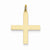 14k Gold Laser Designed Cross Pendant, Dazzling Pendants for Necklace