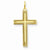 14k Gold Laser Designed Cross Pendant, Classy Pendants for Necklace