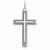 14k White Gold Laser Designed Cross Pendant, Adorable Pendants for Necklace