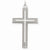 14k White Gold Laser Designed Cross Pendant, Beautiful Pendants for Necklace