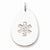 Sterling Silver Non-enameled Medical Jewelry pendant, Fine Pendants for Necklace