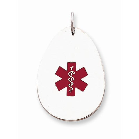 Sterling Silver Medical Jewelry pendant, Exquisite Pendants for Necklace