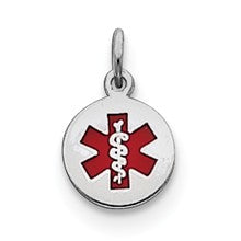 Sterling Silver Medical Charm hide-image