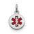 Sterling Silver Medical Charm hide-image