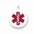 Sterling Silver Medical Jewelry pendant, Fine Pendants for Necklace