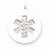Sterling Silver Non-enameled Medical Jewelry Pendant, Gorgeous Pendants for Necklace