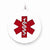 Sterling Silver Medical Jewelry pendant, Pretty Pendants for Necklace