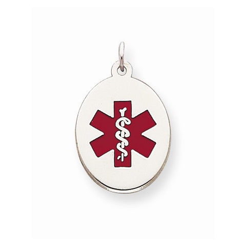 Sterling Silver Medical Jewelry pendant, Stylish Pendants for Necklace